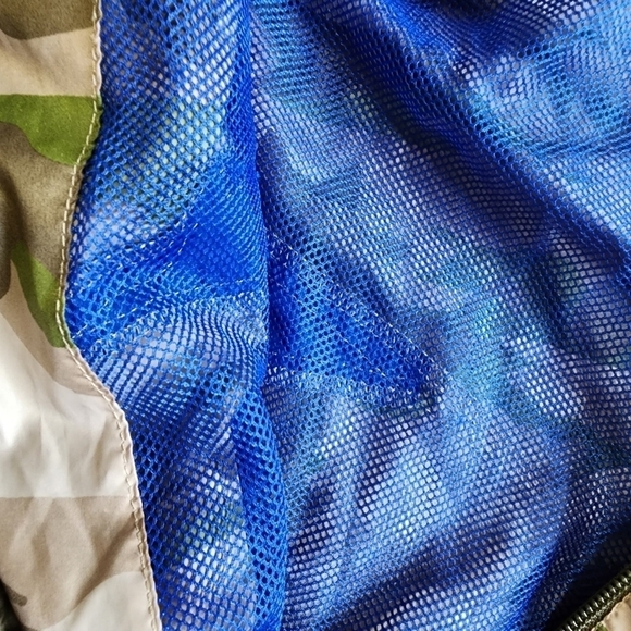 3/$15 Adidas Camouflage Windbreaker Jacket with Removable Hood - 12 mos. - Picture 8 of 10